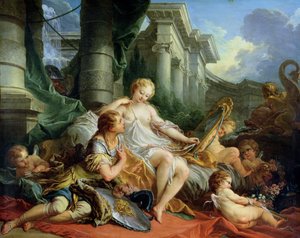Rinaldo and Armida by François Boucher